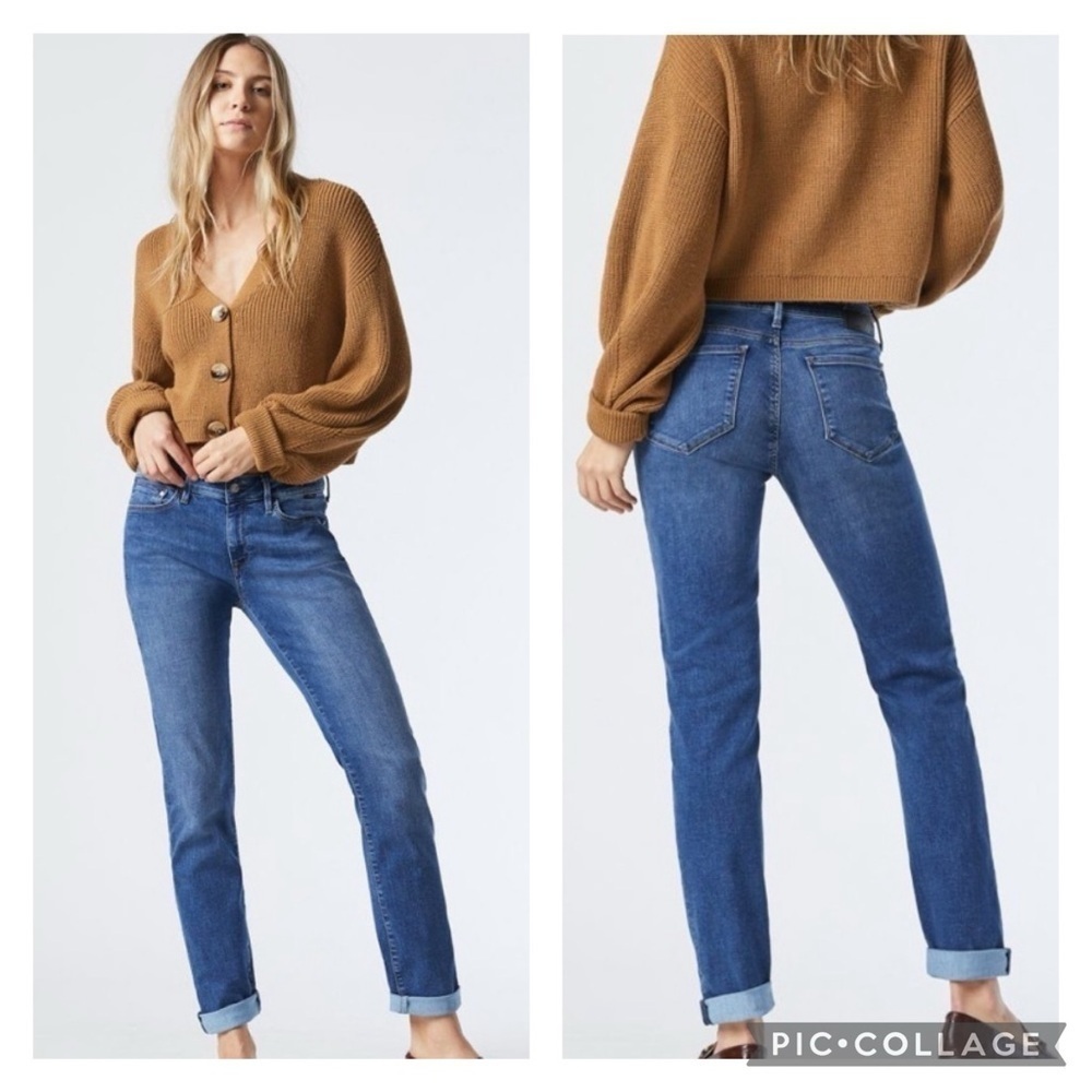 MAVI / Emma Slim Boyfriend Medium Washed Highrise‎ Jeans Size 32